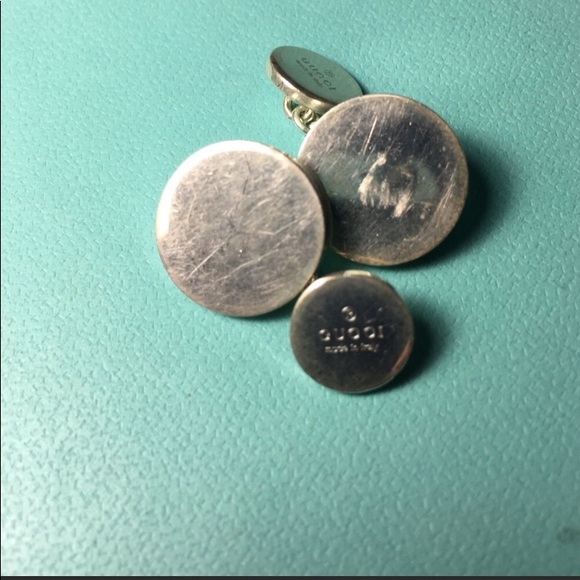 Gucci chain link cuff links - Picture 2 of 2